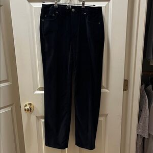 Talbots Black Corduroy Leg Pants